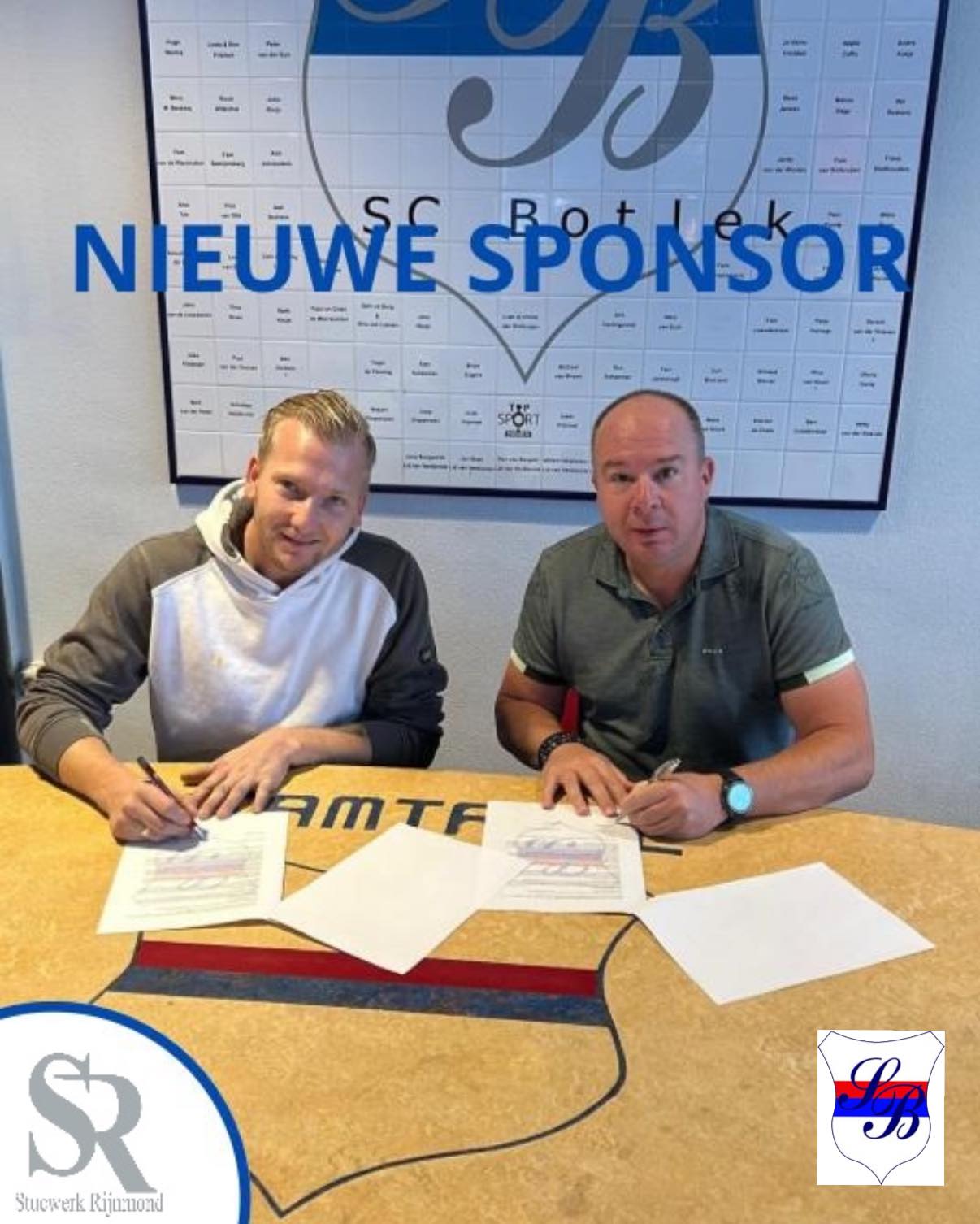 Nieuwe Sponsor