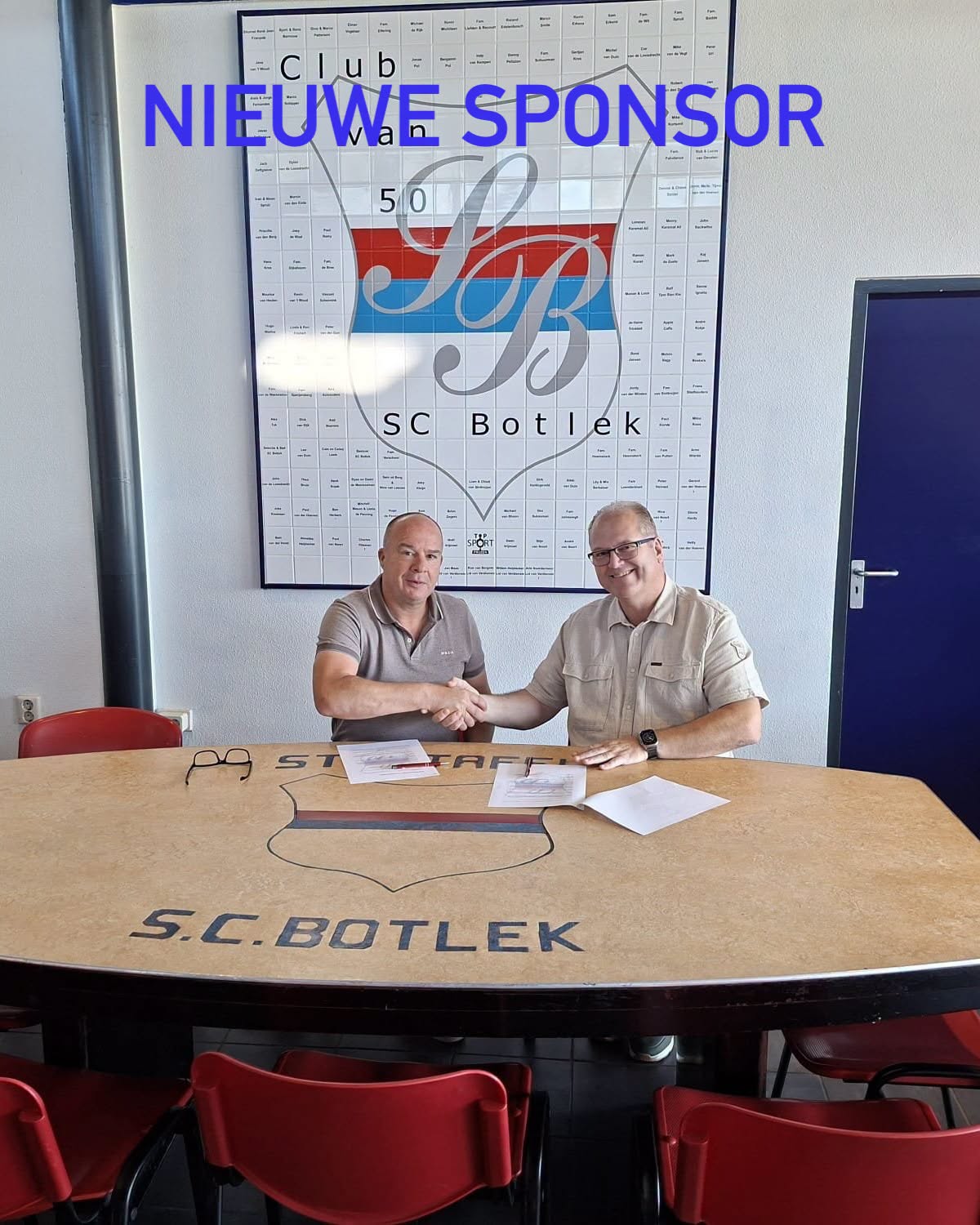 Nieuwe Sponsor