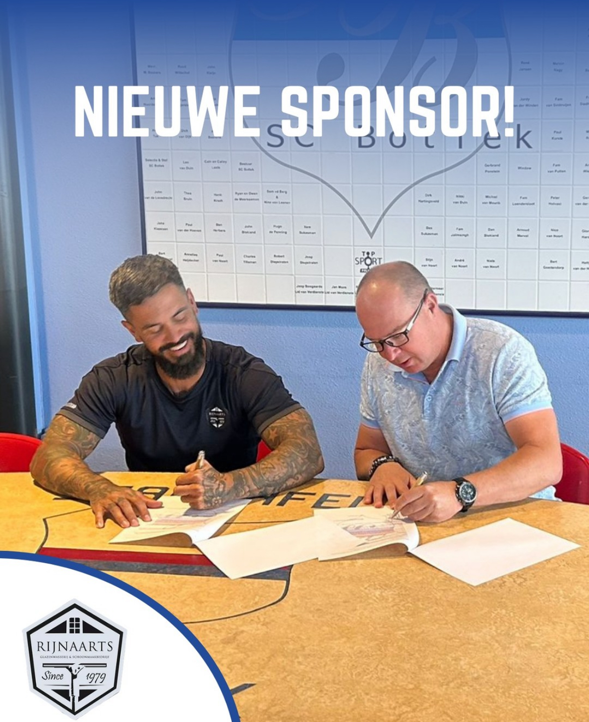 Nieuwe Sponsor